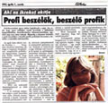 Proofi beszélők